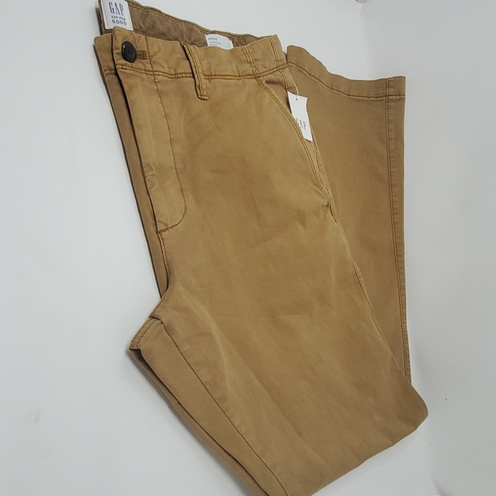 Gap Vintage Look Straight Leg Khaki Pants